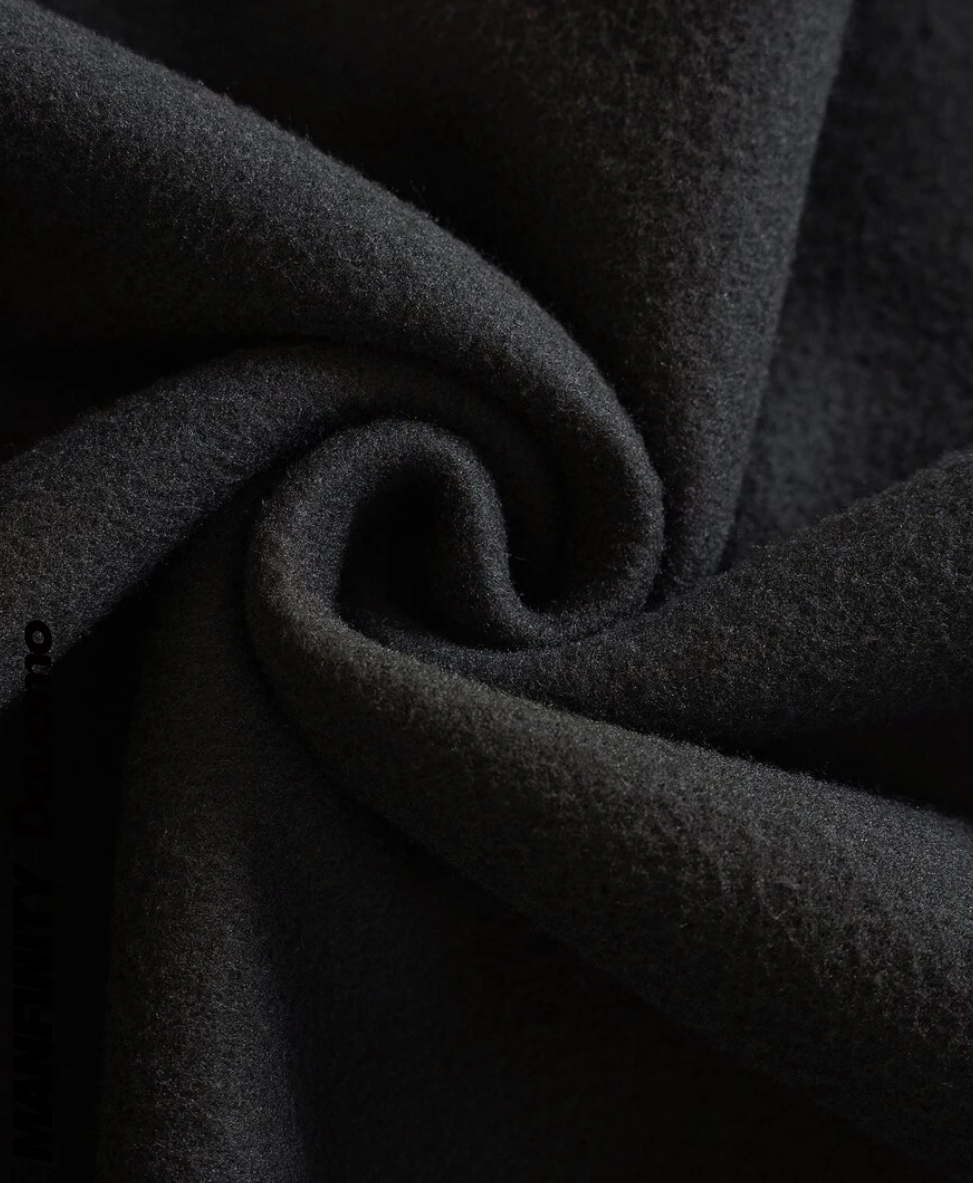 Men’s Fleece Pullover Hoodie- Black