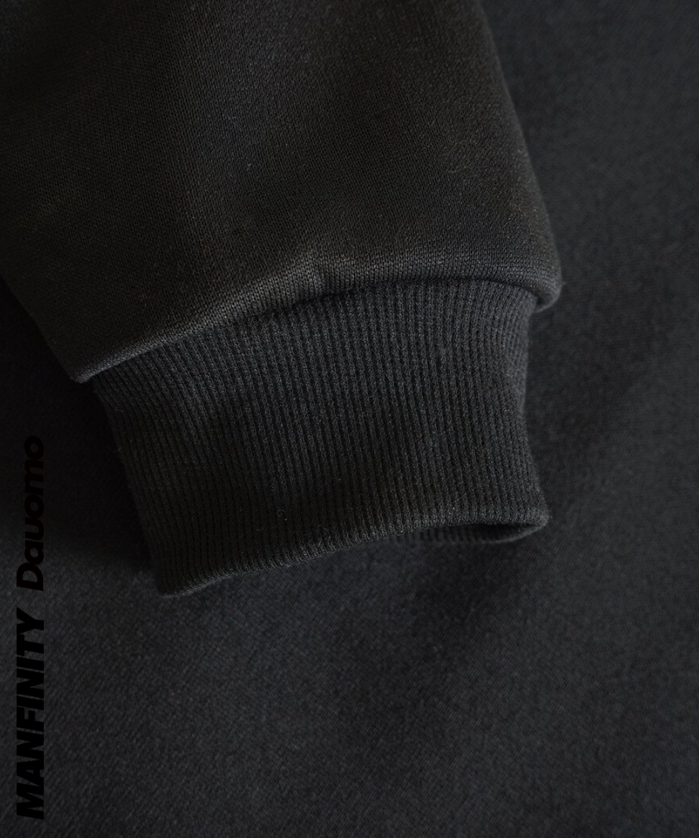 Men’s Fleece Pullover Hoodie- Black