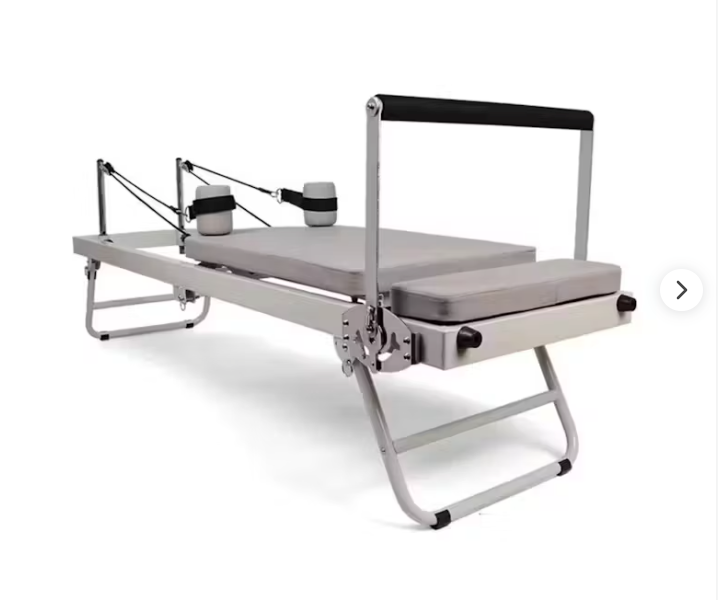 Foldable Pilates Reformer Machine for Fitness