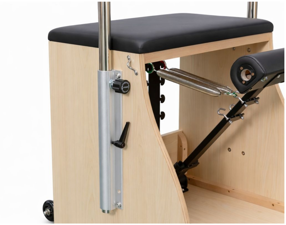 Pilates Combo Chair with Handles & Adjustable Springs