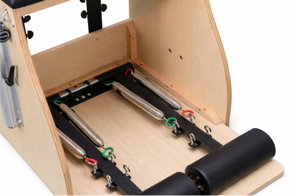 Pilates Combo Chair with Handles & Adjustable Springs