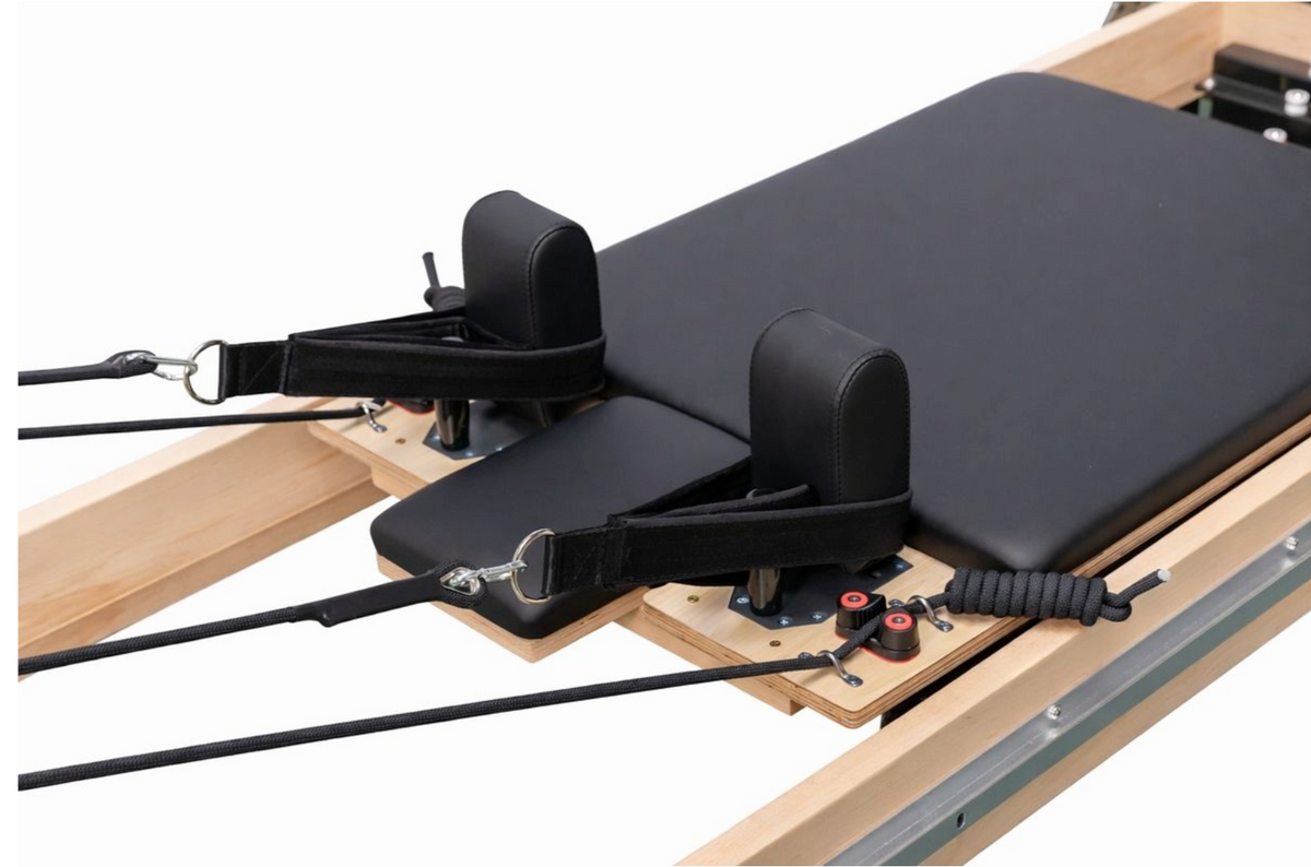 Eco Craft Studio-Grade Maple Wood Pilates Reformer with Jump Board and Box