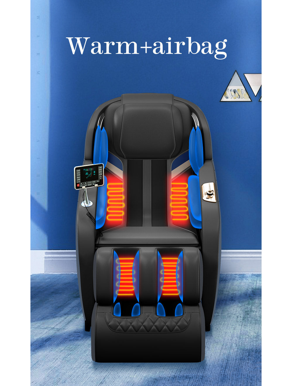 Sensual Multi-functional AI Voice Zero Gravity Massage Chair