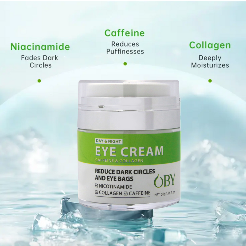 Day & Night Eye Cream with Caffeine, Collagen, & Nicotinamide 55ml
