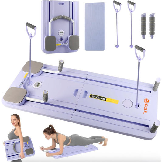 5-in-1  Multi-Functional Fitness Auto-Rebound Core Trainer Board