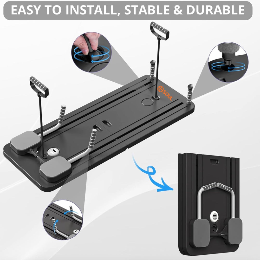 5-in-1  Multi-Functional Fitness Auto-Rebound Core Trainer Board