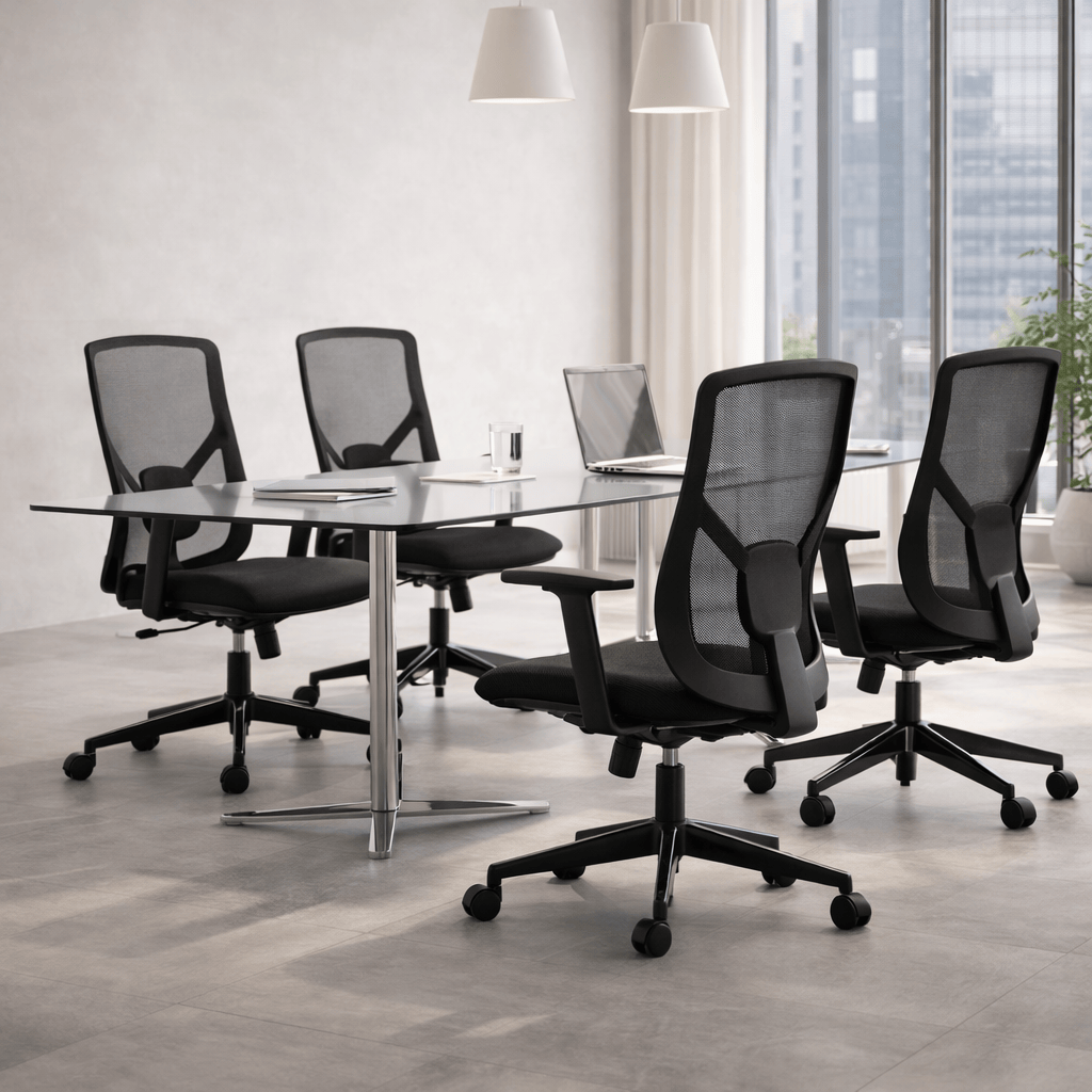 ApexSync Mid-Back Mesh Office Chair