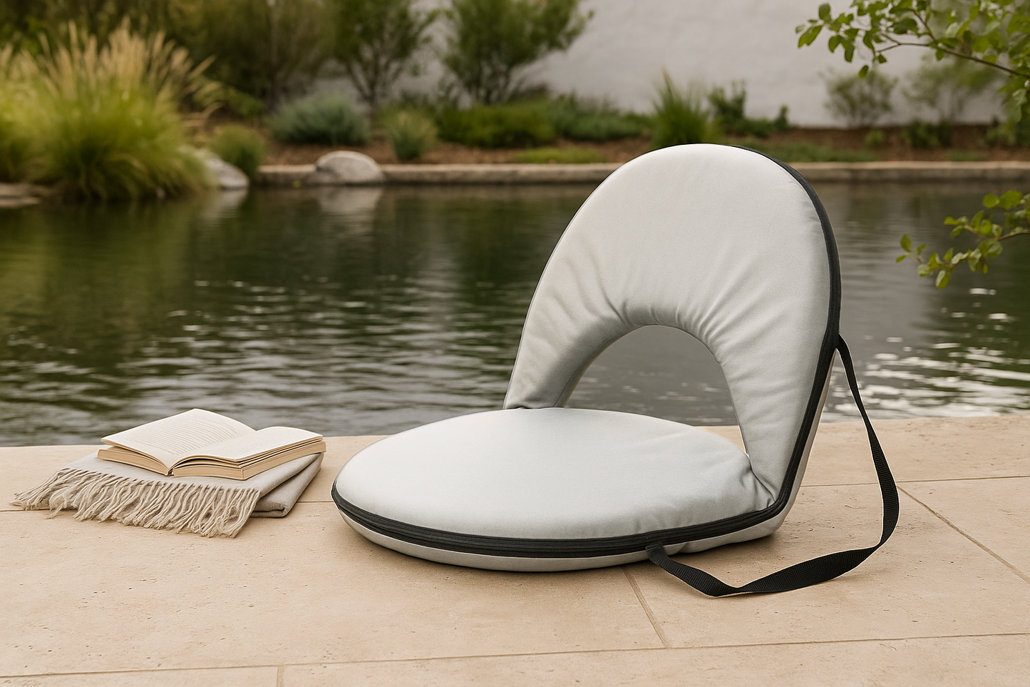Outdoor Camping Reclining Foldable Waterproof Cushion Chair