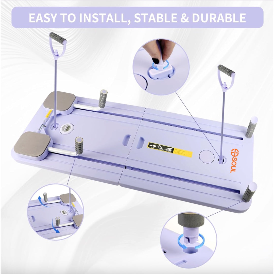 5-in-1  Multi-Functional Fitness Auto-Rebound Core Trainer Board