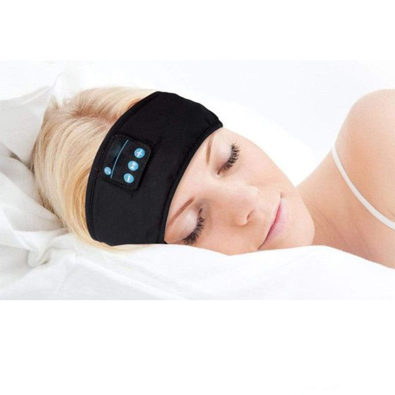 Wireless Sleepwear/Running Bluetooth Headset - Black