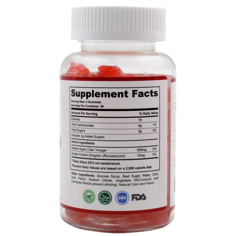 Soul Vitality Keto + ACV Apple Cider Vinegar Weight Loss Gummies - 60 Gummies.