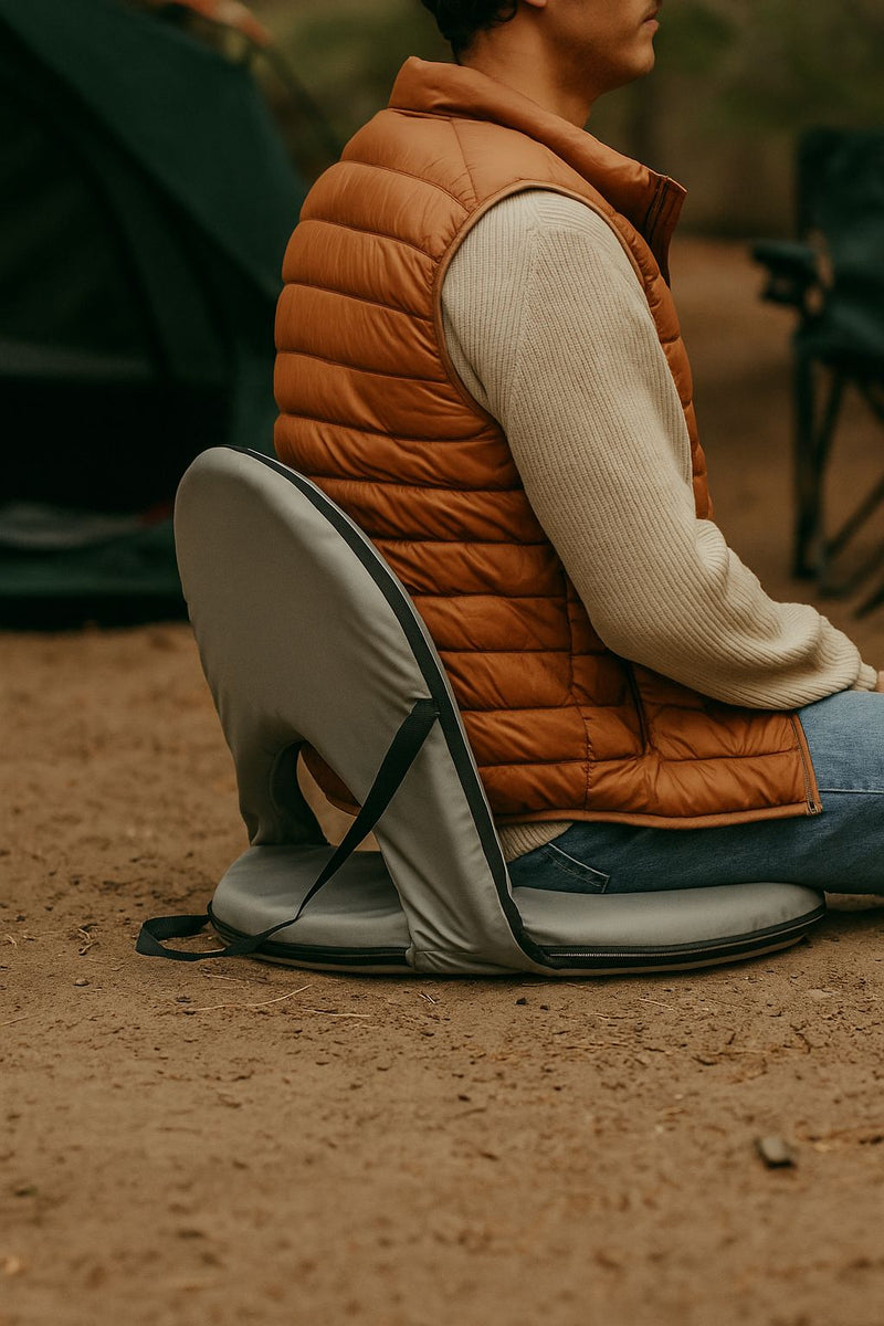 Outdoor Camping Reclining Foldable Waterproof Cushion Chair