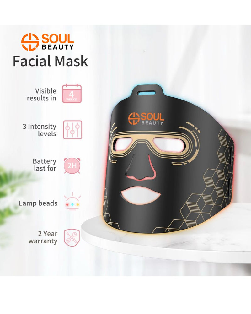 Advanced 4-in-1 LED Light Therapy Mask