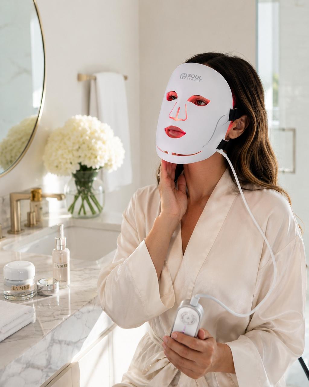Advanced Silicone LED Light Therapy Face Mask