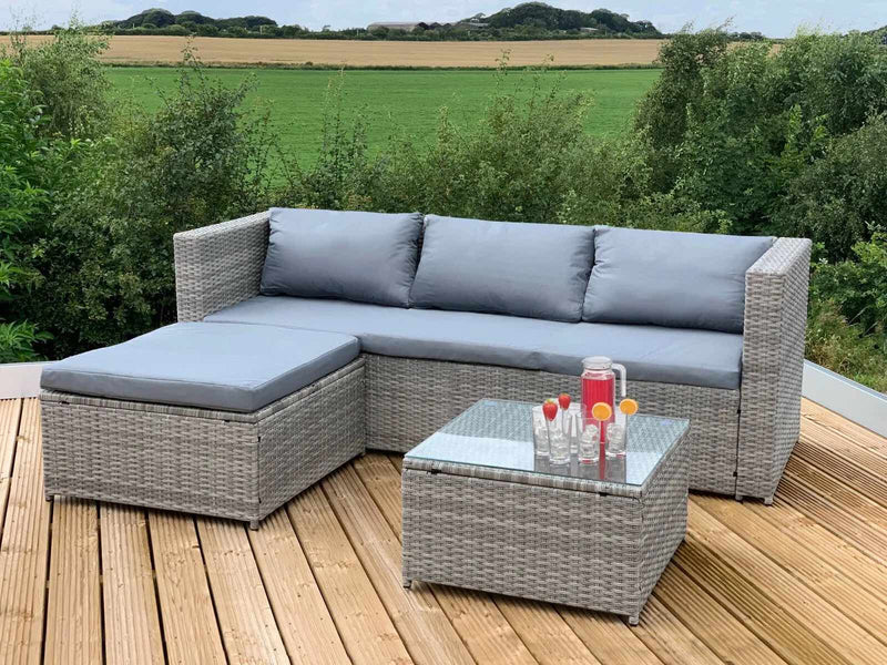 3-Piece Resin Wicker Outdoor Patio Set