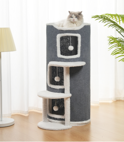 Multifunctional Cat Scratch Pad & Lounge Bed