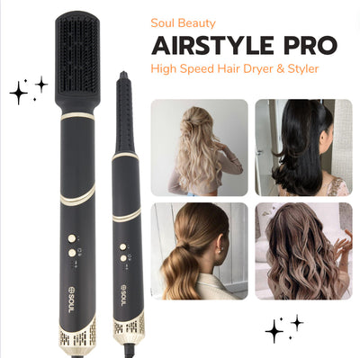 Soul Beauty 4-in-1 Airstylist Pro Hairdryer and Styler Set