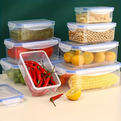 12/24 Piece Storage Container Set with markers and labels
