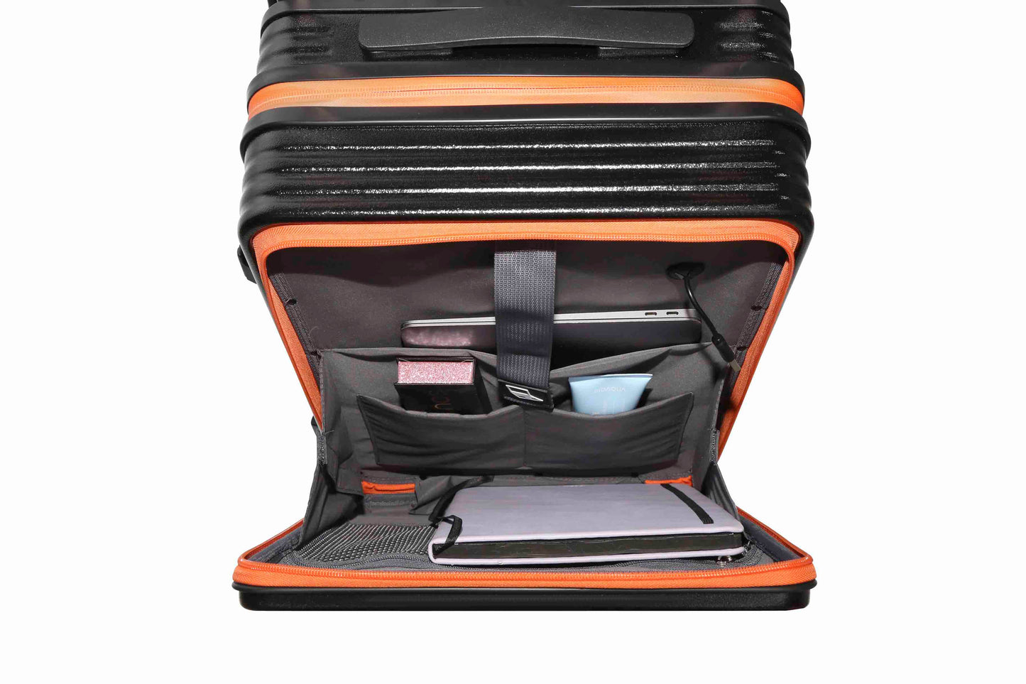 AuraCase Executive Suitcase with Waterproof Cover