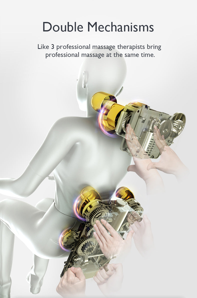 Zero Gravity Double Mechanism Massage Chair