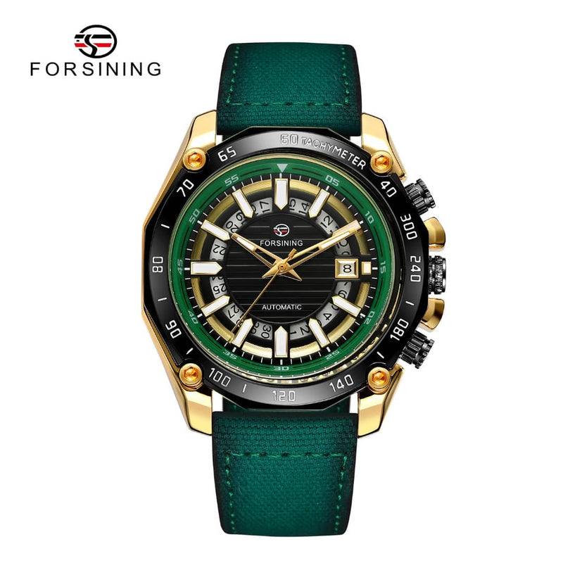 Forsining Emerald Green Luxury Watch