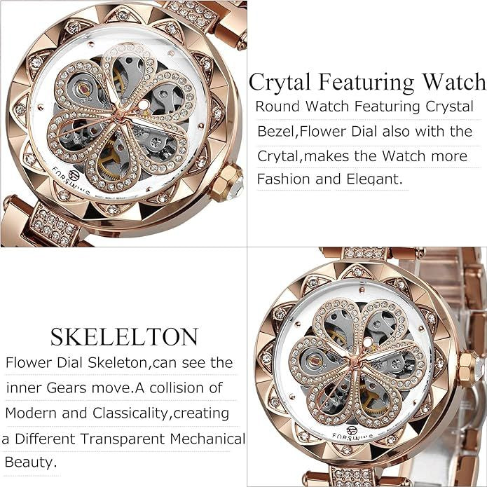 Novula Automatic Flower Luxury Woman&