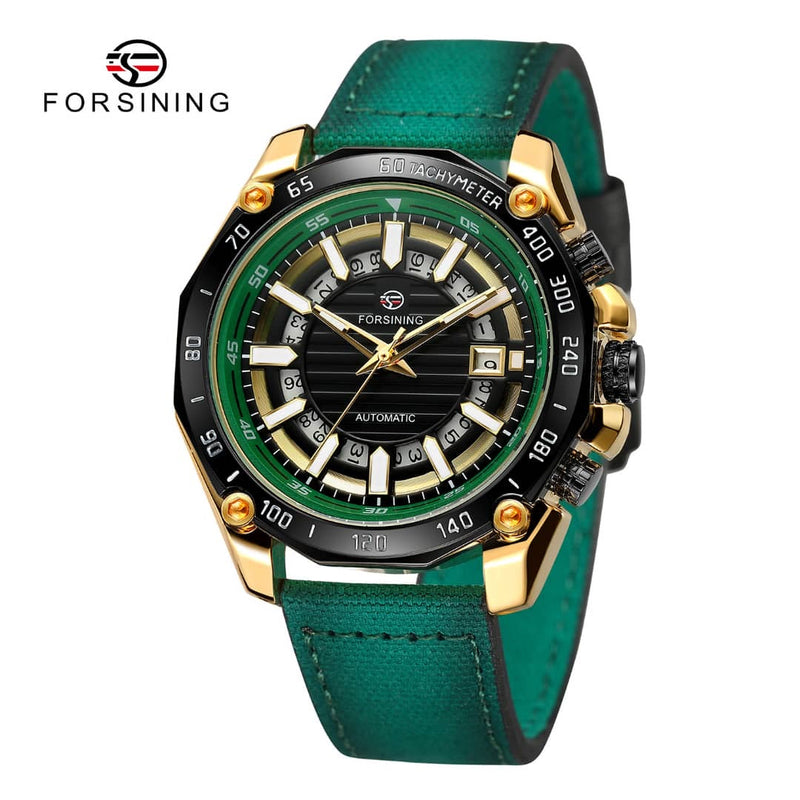 Forsining Emerald Green Luxury Watch