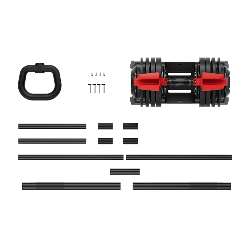 Soul Fit Multi-Function Adjustable Dumbbell-Barbell-Kettlebell - 24 KG