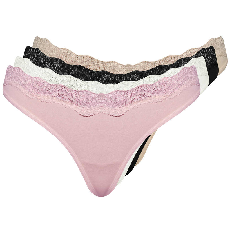 Lace Inset Classic G-String