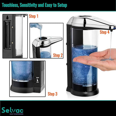 500ml Premium Touchless Electric Soap Dispenser