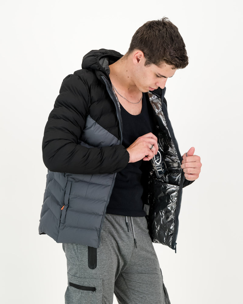 Thermosphere Tech Colorblock Puffer