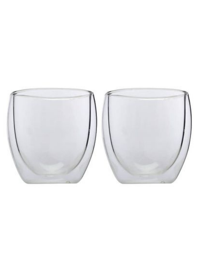 Double-Wall Glass Mug (250ml)