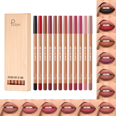 Precision Pout Lip Liner 12-Piece Set