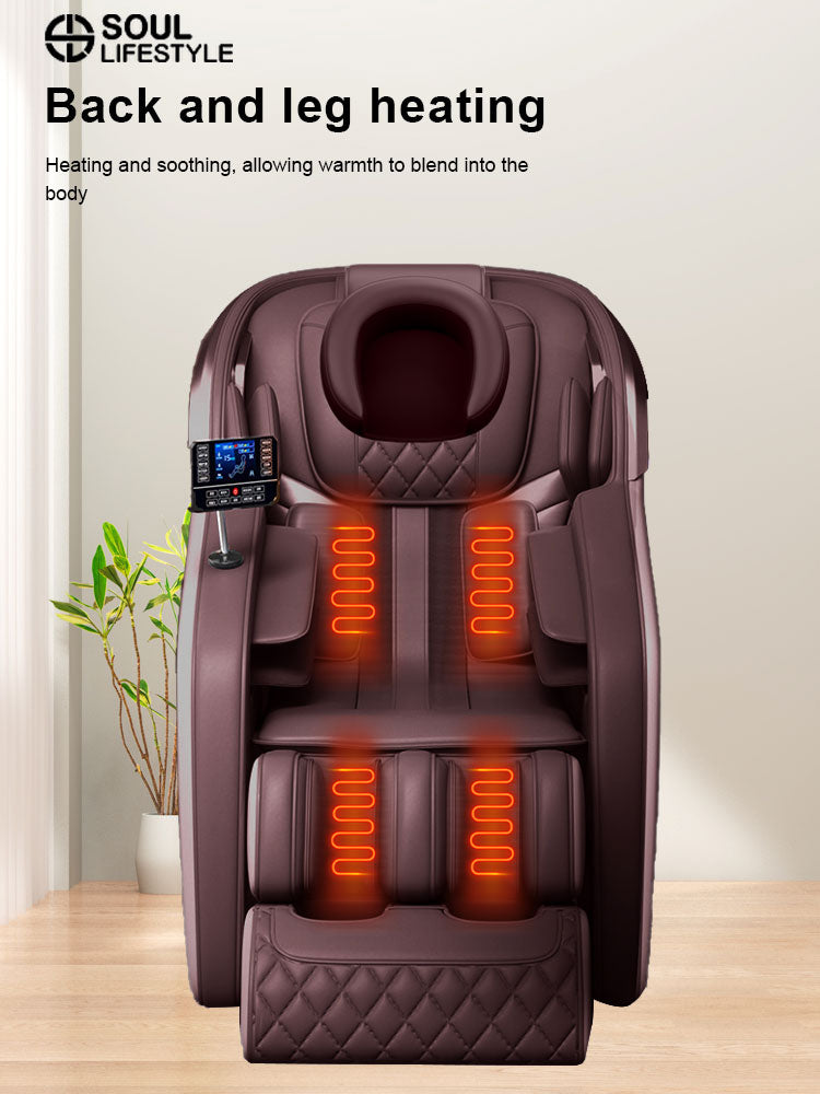 Elite Comfort 4D Full-Body Massage Chair with Intelligent Body Scan and Heat Therapy