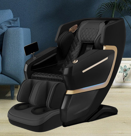 Luxura SL-Track Full-Body Massage Chair with Calf Rub and Automatic Leg Extension