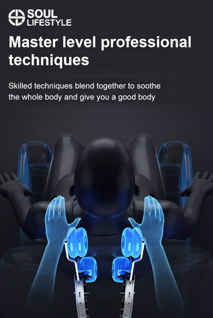 Serene Comfort SL-Track Massage Chair with Intelligent Body Detection