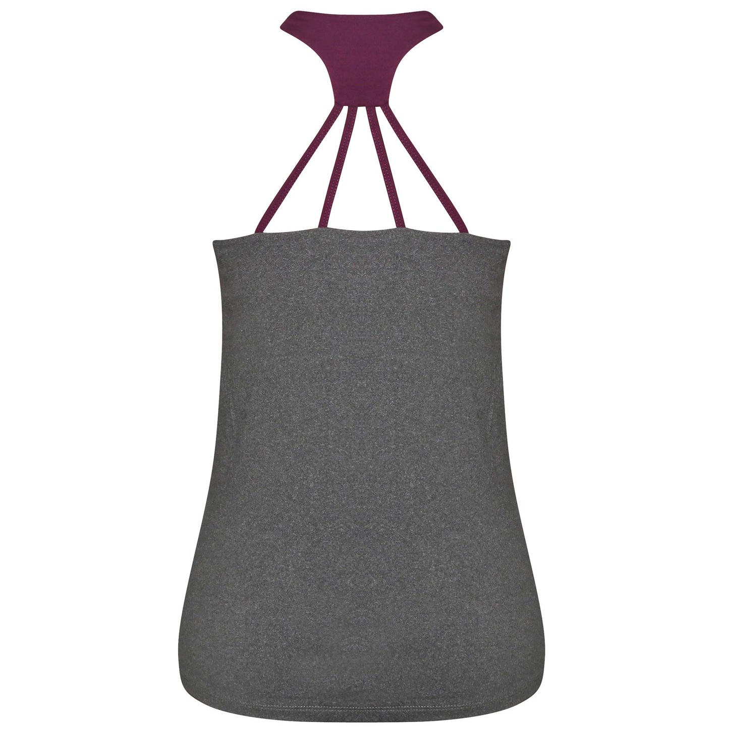 Women's Sports Top with Built-in Chest Support - Pack of 2