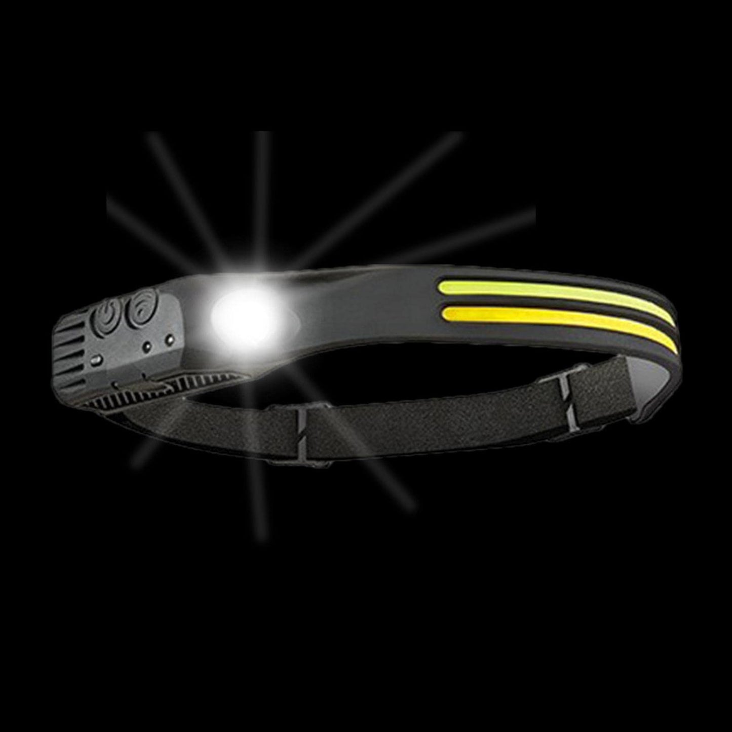1x Rechargeable Motion Sensor Head Lamp