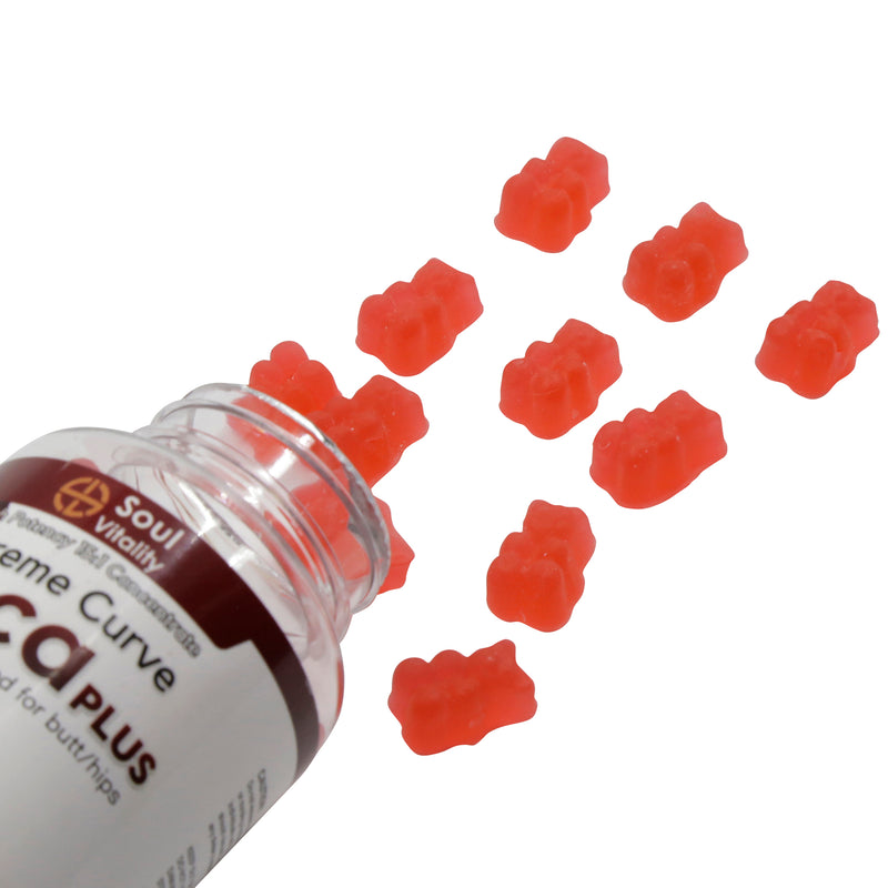 Soul Vitality Maca Plus Extreme Curve Gummies - 60 Dietary Gummies