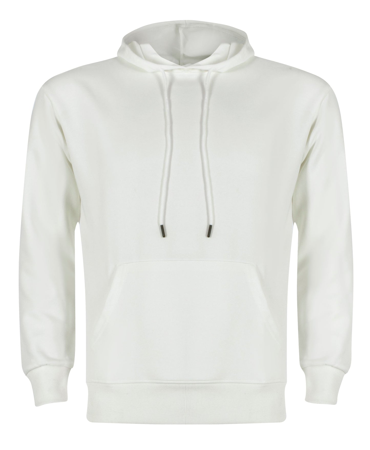 Men’s Fleece Pullover Hoodie- White