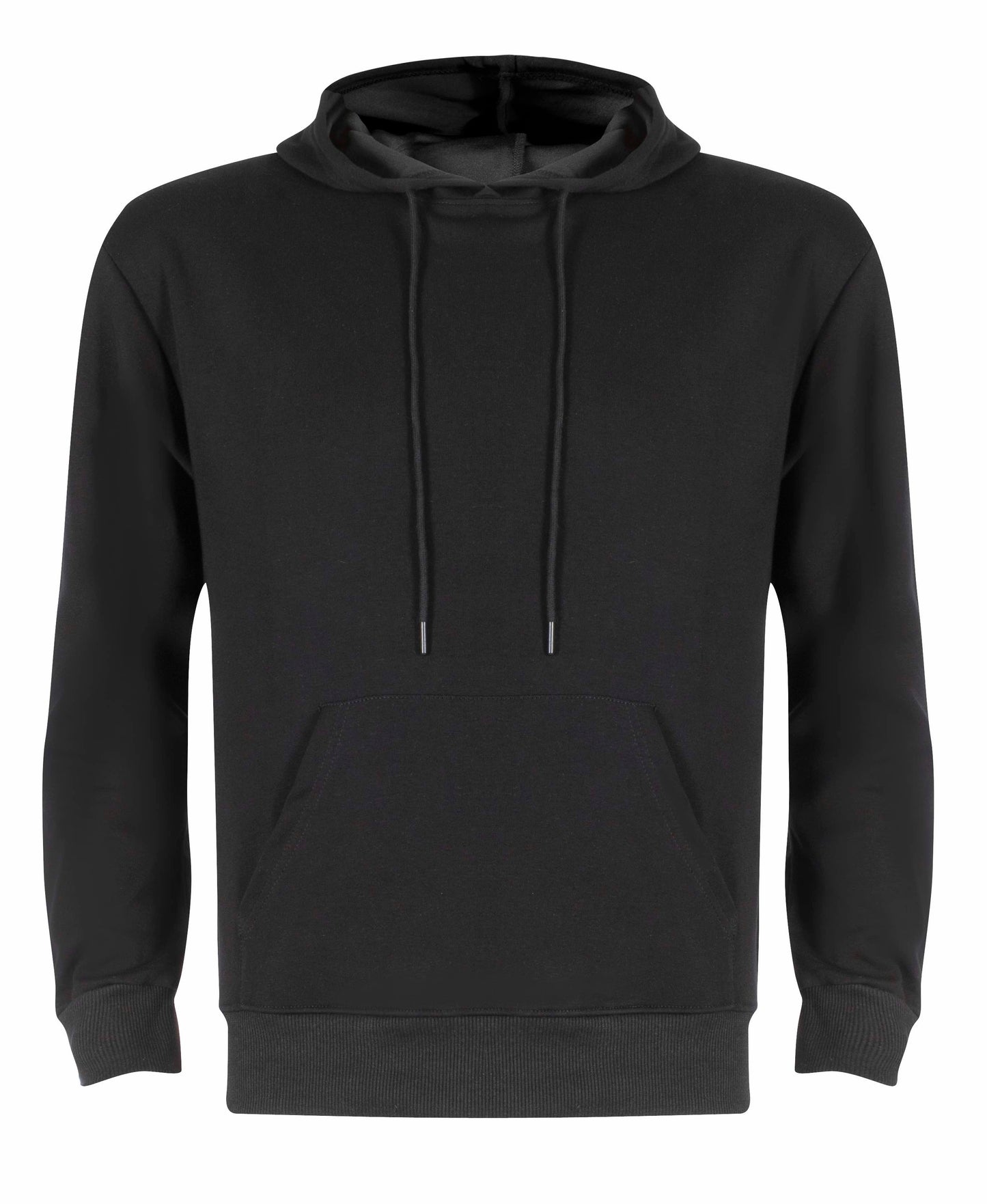 Men’s Fleece Pullover Hoodie- Black