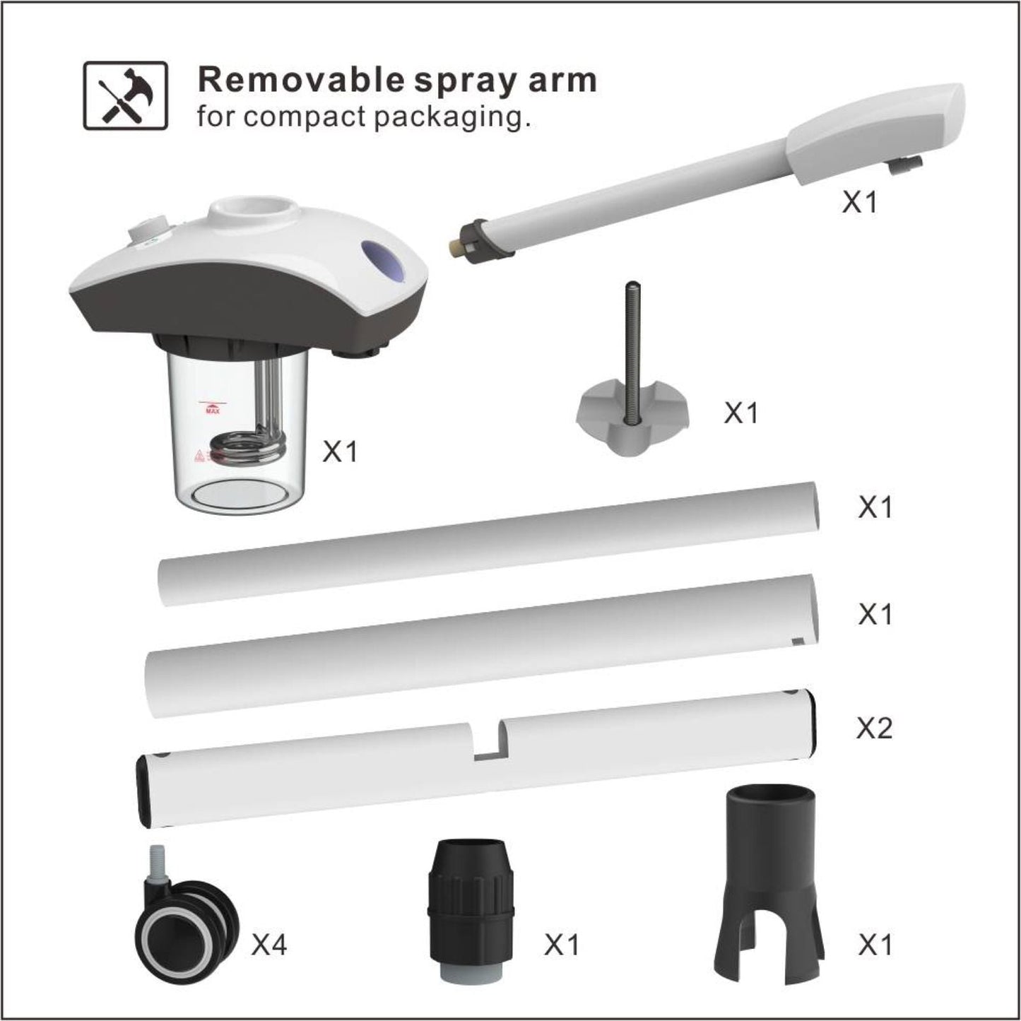 Salon Pro Facial Steamer