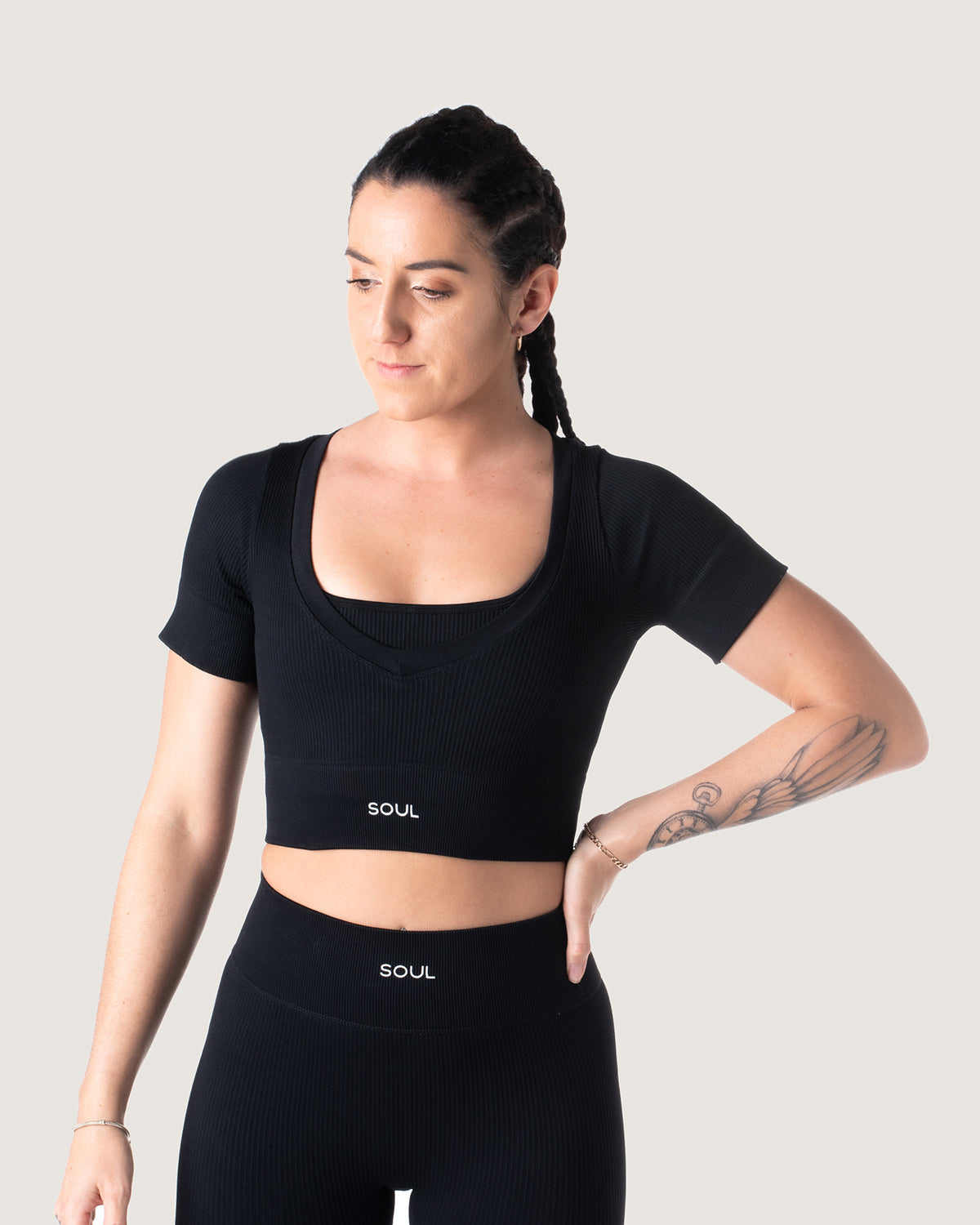 Prime Statement Scoop Crop Top