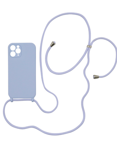 Crossbody Iphone Cover- Powder Blue