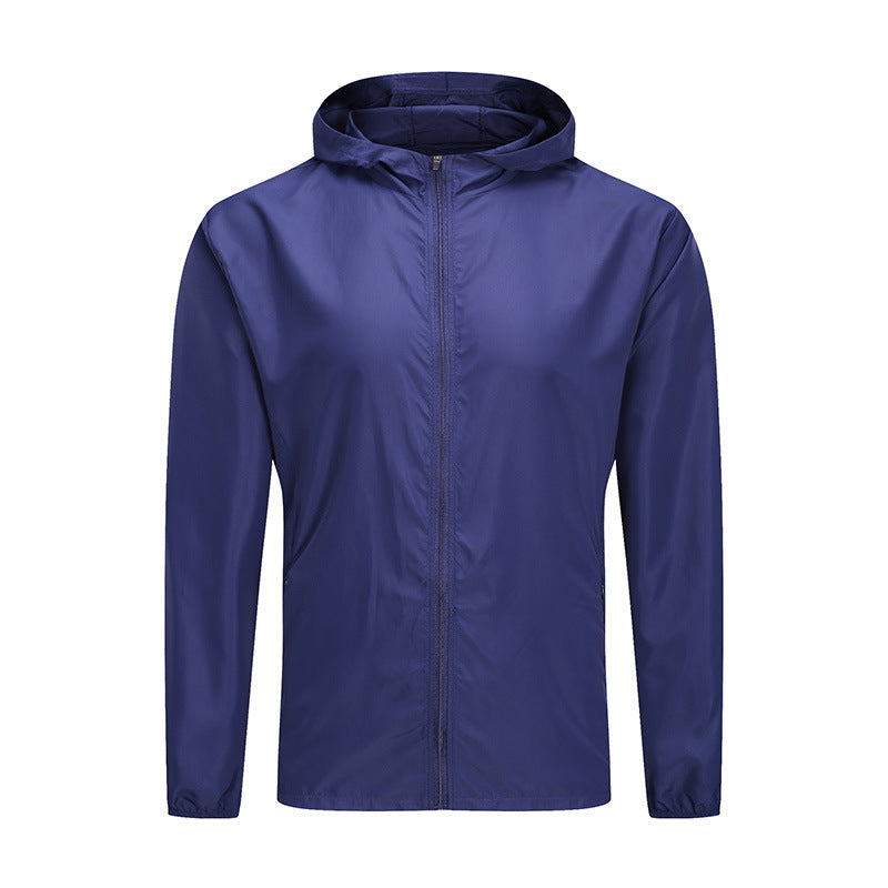 Active Windbreaker Jacket with Hood