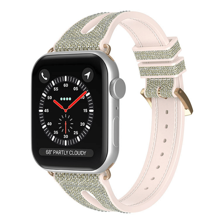 Chameleon Glitter Apple Watch Bands - Grey