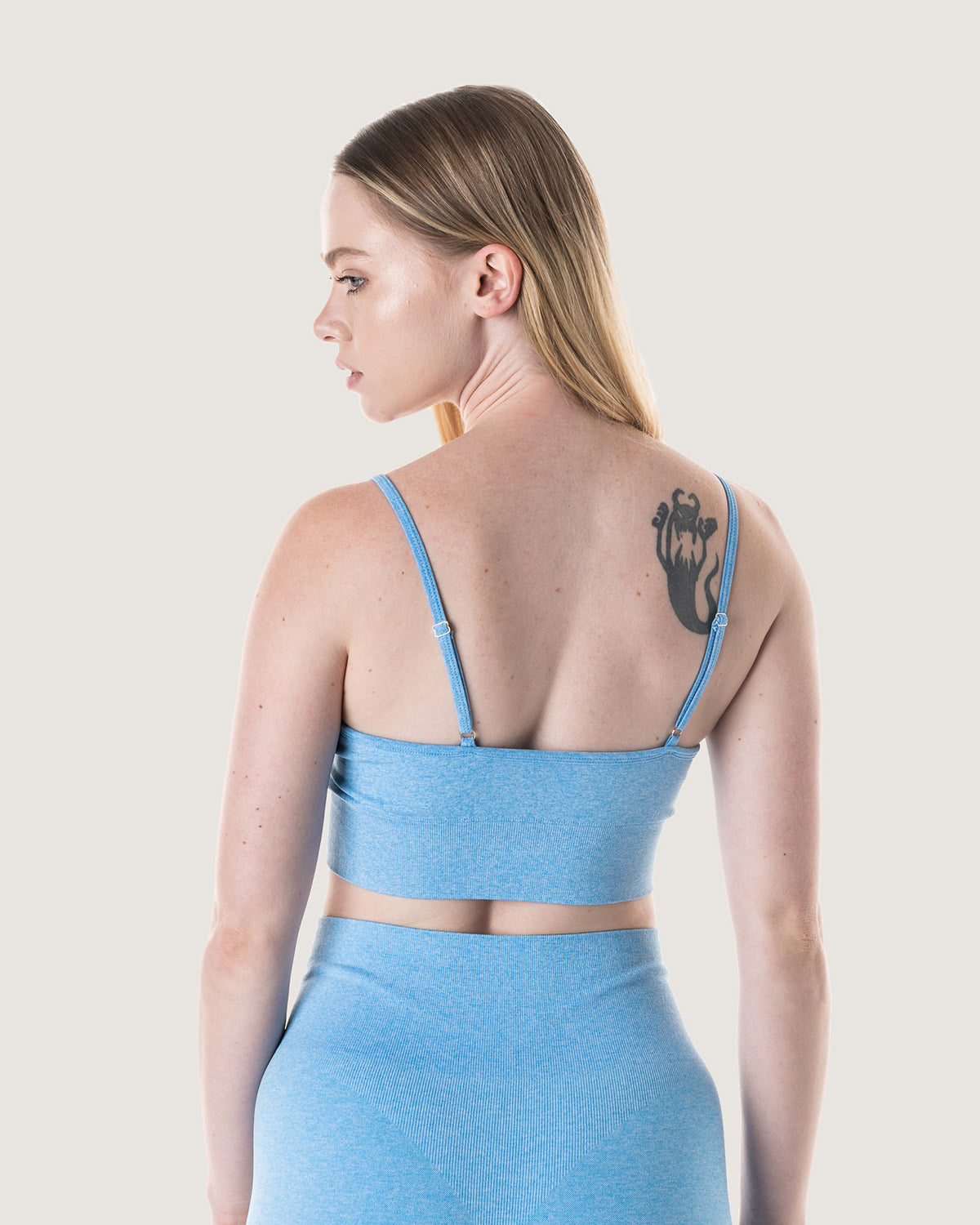 Pastel Space Dye Seamless Bra