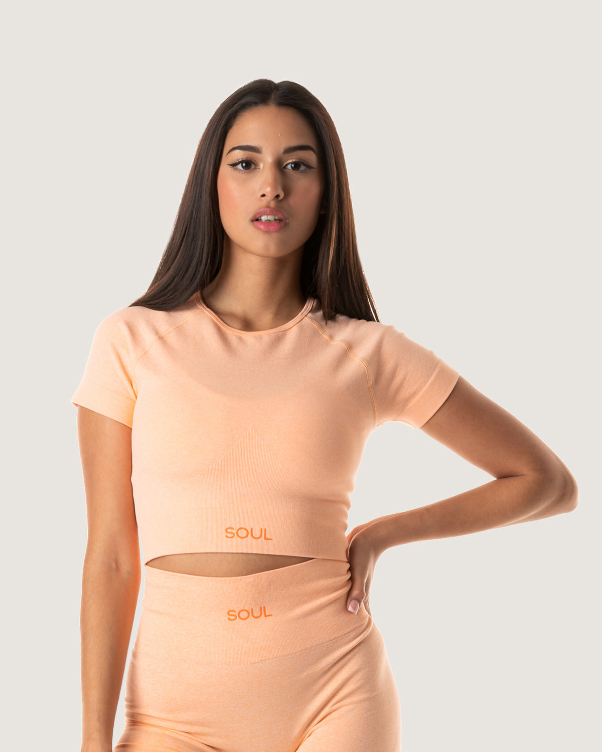 Pastel Seamless Crop Top