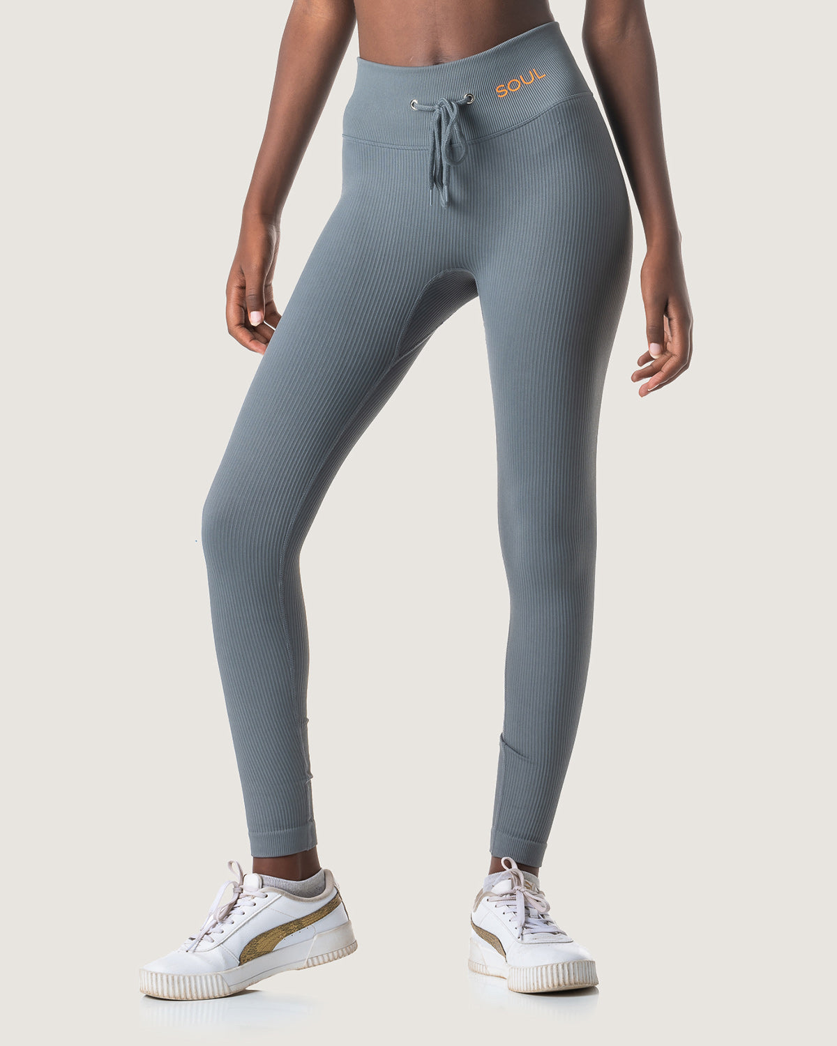 The Ribbed Statement Leggings