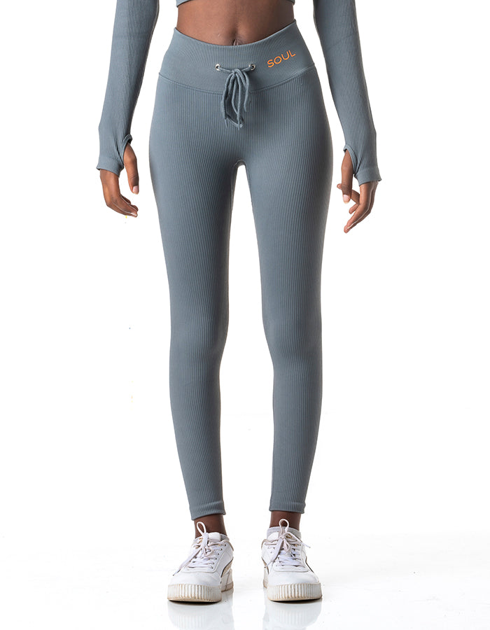 The Ribbed Statement Leggings